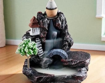 Bergfluss Rückfluss Weihrauchbrenner: Zen Home Decor