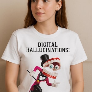 Caine Digital Circus T-Shirt: Surreal Creepycore Fan Tee