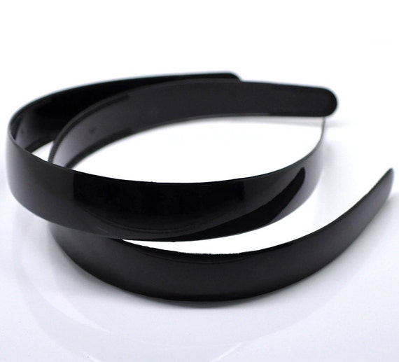 Wide 6 Pcs Black Plastic Headbands 25mm 1 Inch Wide Etsy Wide 6 Pcs Black Plastic Headbands 25mm 1 Inch Wide Etsy