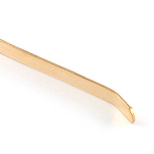 Thin 10 pcs. Gold Golden Tone Iron Headbands 4mm wide 110mm diameter 4.33 inch image 3
