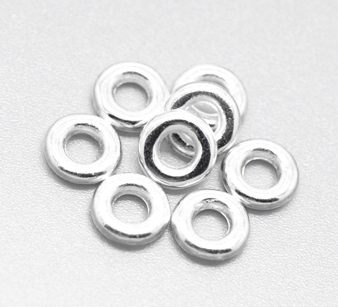 20 Pcs Silver Plated Soldered Closed Jump Rings 8mm 12 Etsy