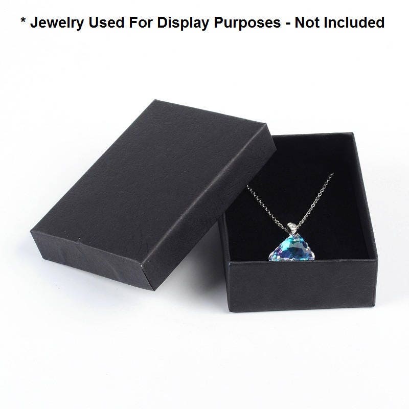 4 Pcs Black Jewelry Cardboard Gift Display Box 9cm X 6 5cm Etsy 4 Pcs Black Jewelry Cardboard Gift Display Box 9cm X 6 5cm Etsy