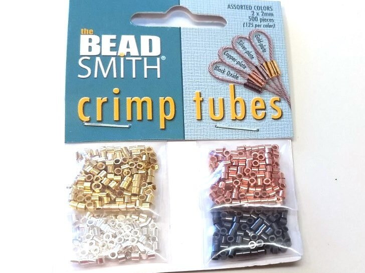 500pc, 2x2 Sterling Silver Crimps, .925 Crimp Bead Tubes,Tubes, Made In  USA. 2mm Crimp Tubes. Crimping Beads for Jewelry. Wholesale Package.