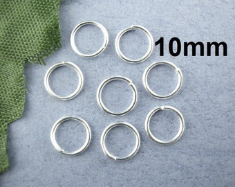 1000pcs Open Jump Rings[4mm - 10mm], Silver Metal O-Ring, 6 - Foto 5