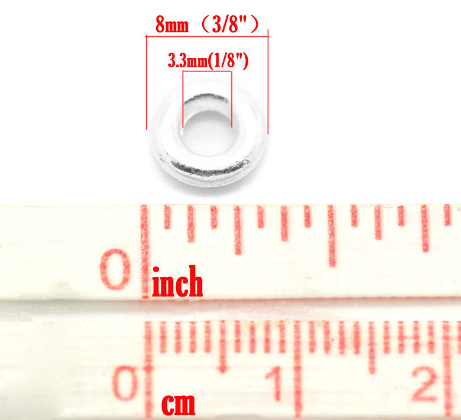 20 Pcs Silver Plated Soldered Closed Jump Rings 8mm 12 Etsy