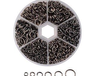 Anel All In One Jump - Liga Metal Antique Bronze 8mm