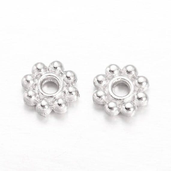 Perline quadrate sfaccettate da 8 mm in acrilico trasparente - Trasparente x20 - Perles & Co