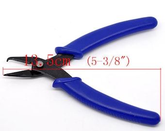 Split Jump Ring Opener Pliers - Stainless Steel and Plastic - 13 cm (5.12 in)