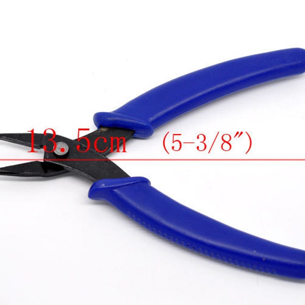 Split Jump Ring Opener Pliers - Stainless Steel and Plastic - 13 cm (5.12 in)