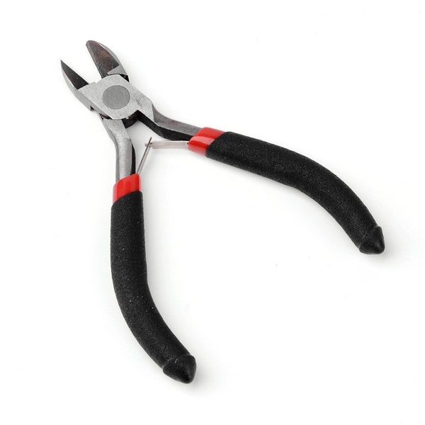 Side Nipper Flush Cutter Pliers - Carbon Steel - 11cm (4.3 in)