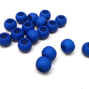 Lot De 100 Ou 300 Perles Acryliques Noires Opaques - Format 9 X 6 Mm - Pour Création Bijoux