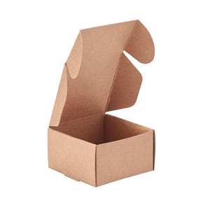 10 pcs. Paper Boxes Cases - 62mm (2.44 inch) - Great as gifts, favors and packaging!