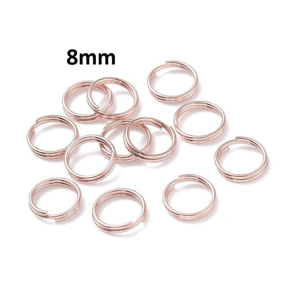 100 Anelli Di Salto In Acciaio Inox 304 – Diametro 12 Mm, Spessore 1,2 Mm (17 Gauge) Per Bigiotteria Fai Da Te