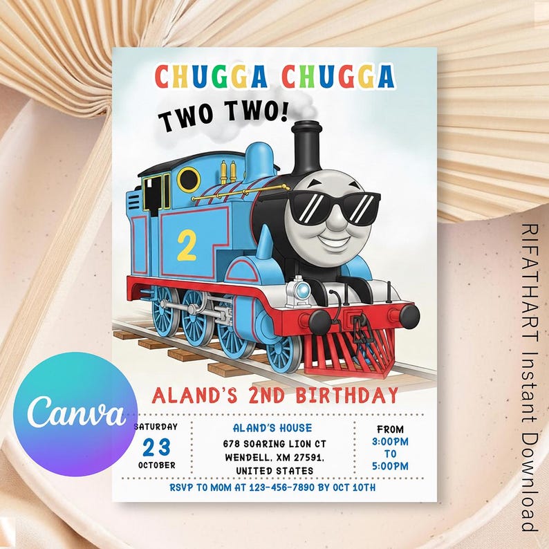 2nd birthday invite,Printable template,Train theme party,Train birthday party,Instant Digital,Choo choo invitation,Train birthday,Chugga two two party,Train party invite,Second birthday,Editable Invitation,Train invitation,Boy theme invitation,party invitations,invitation template,canva template,two,Two Two,birthday invitation,digital invite,two two birthday,2nd birthday,second birthday,train birthday,two years old,Chugga Chugga