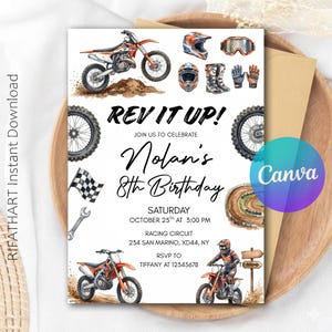digital invitation, birthday template, editable canva, dirt bike invite, dirt bike invitation, dirt bike birthday, dirt bike party, dirt bike theme, motocross invite, motocross birthday, motorbike invite, boy birthday invite, canva template, bike birthday, editable dirt bike, motocross invitation, monster truck invite, boys party theme, atv dirt bike invite, atv quad invite, 4 wheeler quad, atv bike invitation, atv bike theme, four wheeler invite, racing atv invite, wheels digger invite