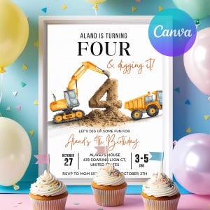 digital invitation, birthday template, editable canva, digital boys invite, 3rd birthday card, printable kids truck, truck party template, construction party, boy birthday invite, dump truck party, construction truck, truck birthday, editable templett, dump truck invite, construction invit, instant download, kids birthday, electronic invite, printable party, phone invitation, digital download,  ,, printable invitation, instant download, canva template, digital invitations,