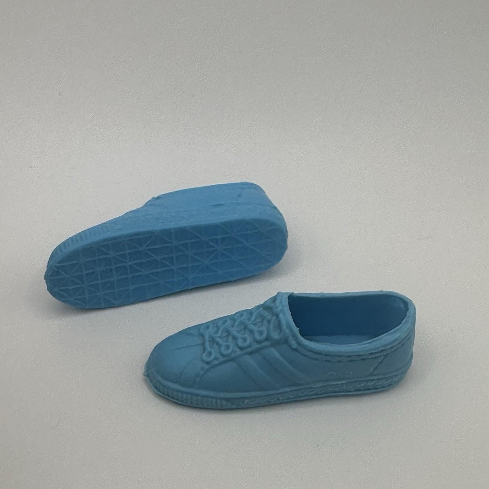 adidas gazelle silver green womens Vintage Ken Doll Shoes Silver Sneaker Tennis Barbie and the Rockers To – At  Grandma's Table main image 1