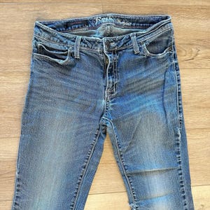 Wrangler Rock 47 Jeans Damen 9 / 10x34 Bootcut Low Rise verschönern Cowgirl LESEN Bild 6