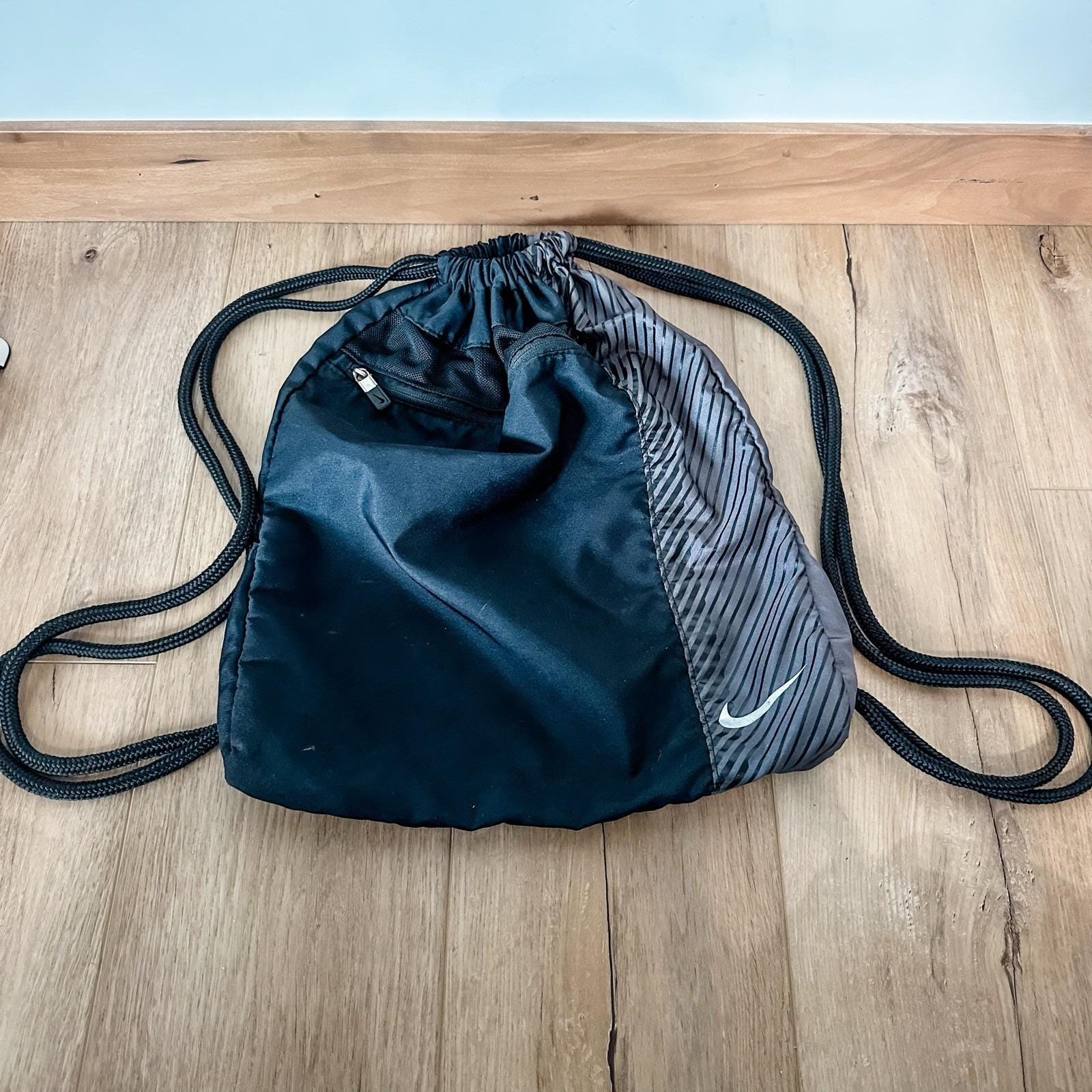 nike drawstring pe bag