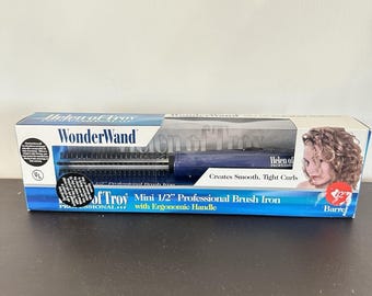 Helen Of Troy Wonder Wand Professional 1/2" Mini Brush Curling Iron Model 1412