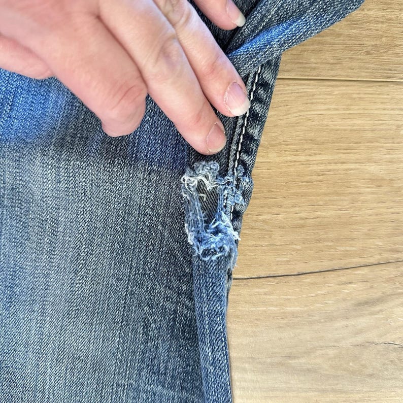 Wrangler Rock 47 Jeans Damen 9 / 10x34 Bootcut Low Rise verschönern Cowgirl LESEN Bild 13