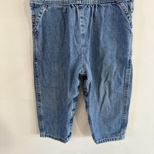 VTG Bebé Niña Niña Denim Grandes Monos 24 Mos Osh Kosh B'Gosh 90's Vestbak imagen 4