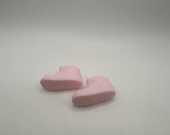 VTG Mattel Barbie Zapatos para muñeca Skipper Zapatillas altas rosa claro de los años 90