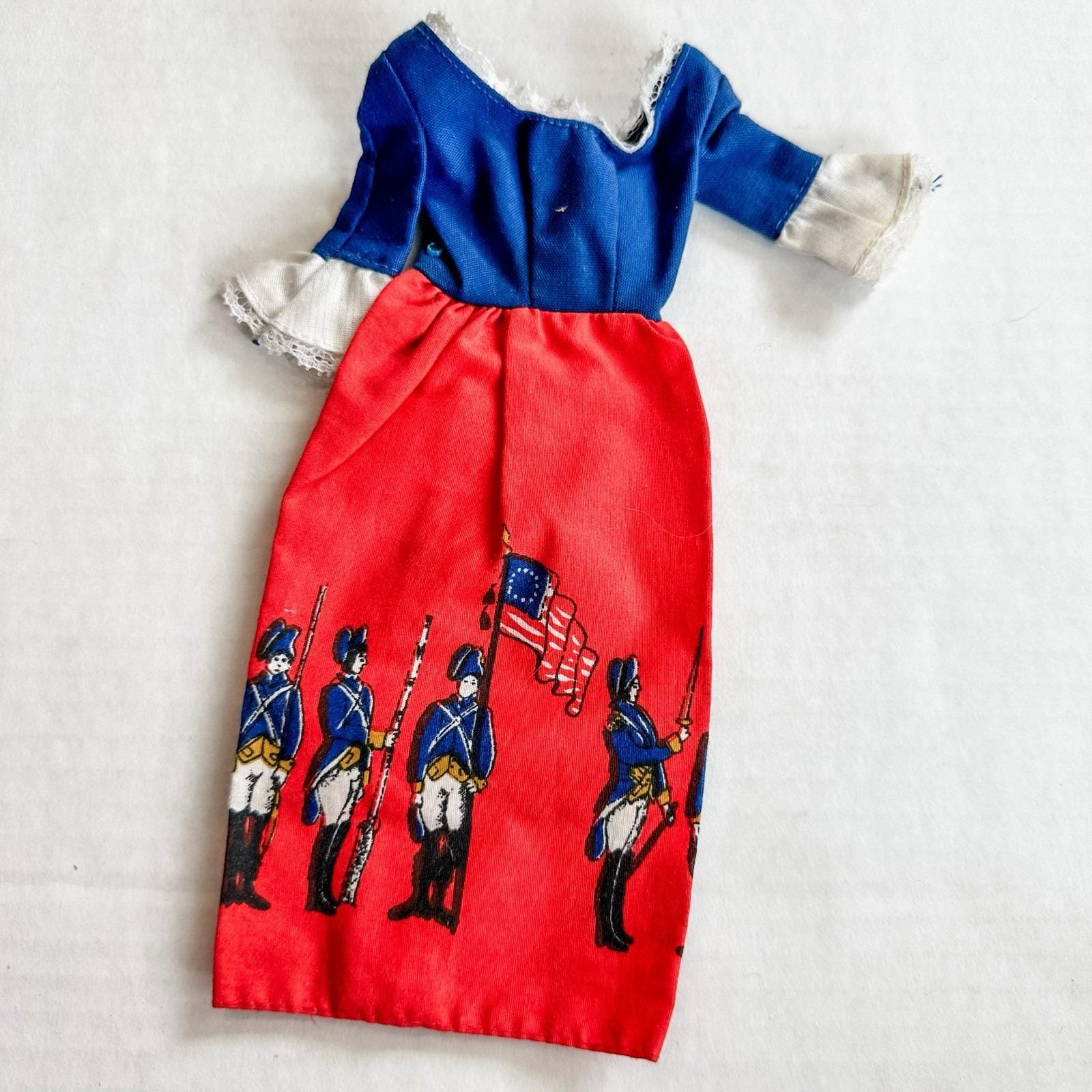 Vintage Barbie Best Buy #9158 Patriotic Bicentennial Dress Mattel 1976