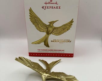 Adorno navideño dorado de Los Juegos del Hambre: Sinsajo 2 (2015)
