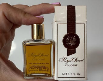 Vintage Germaine Monteil Royal Secret #9279  Cologne Splash 1/2 fl.oz