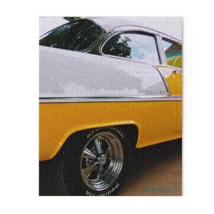 Vintage Car Puzzle, Fun Puzzle for Car Lovers, Nostalgic Gift for Dads, Family Game Night, Unique Home Decor, 120-500 Pieces