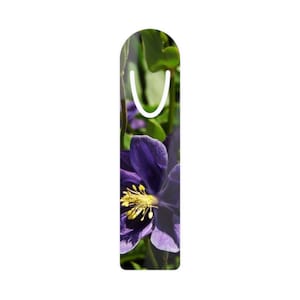 Lesezeichen - Lila Blume Floral Geschenk für Buchliebhaber, Leser, Lehrer - Bücherwurm Buchclub Lesezeichen Accessoire