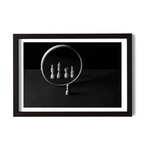 Decorazione da parete: Scacchi d'arte - Il pezzo più importante