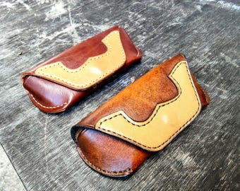 Leather Glasses Case – Handmade Eyewear Pouch