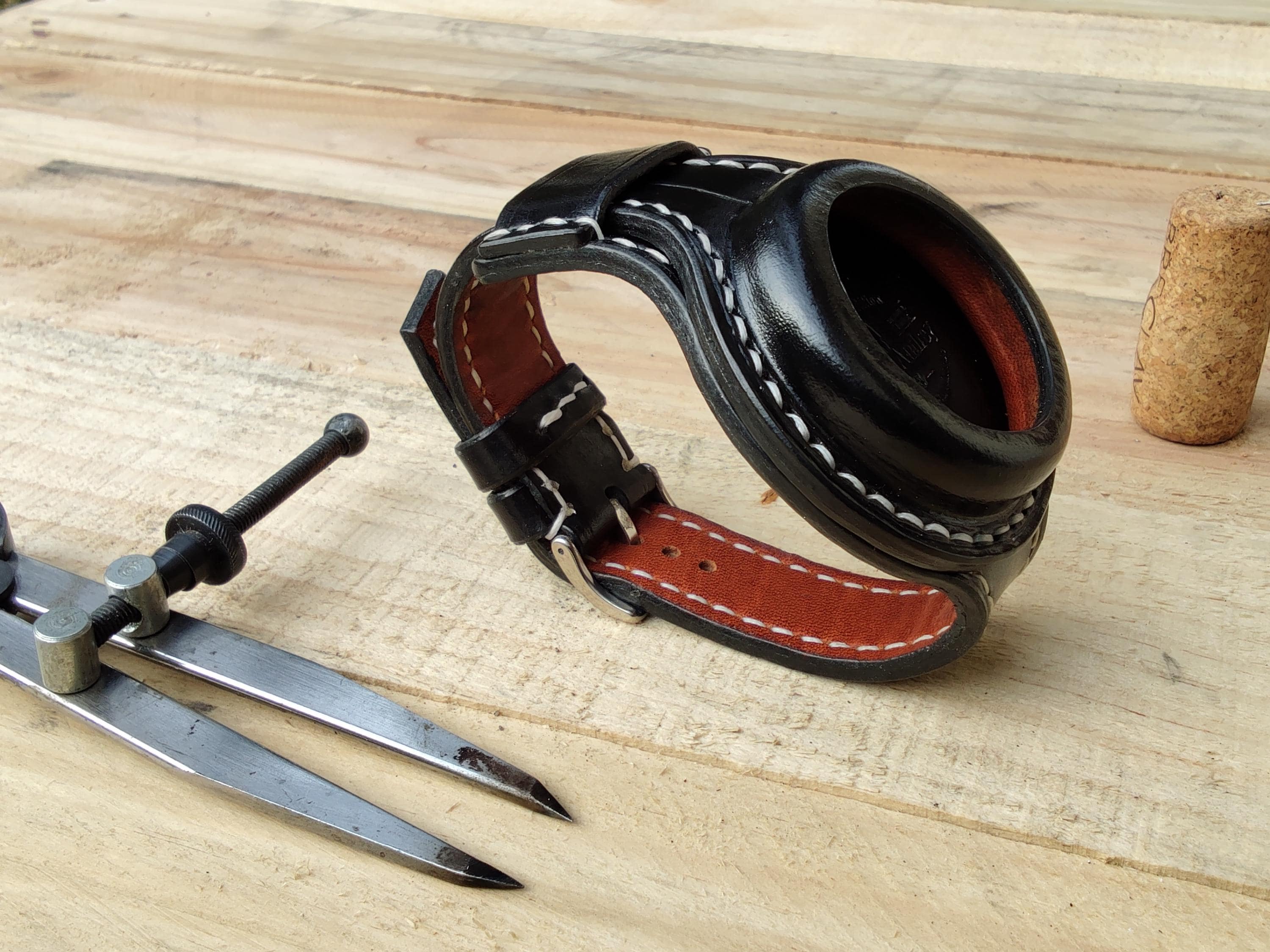 Ww1 Pocket Watch and Leather Strap - Etsy