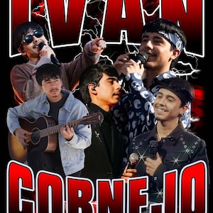 Ivan Cornejo T Shirt Design PNG Instant Download 300 Dpi