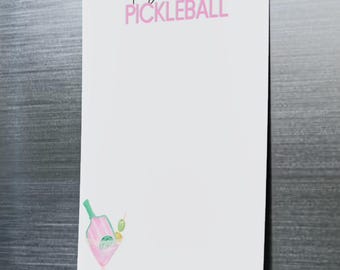 Funny Pickleball Post-it Notes: Pickleball Players' To-Do List 4x6"
