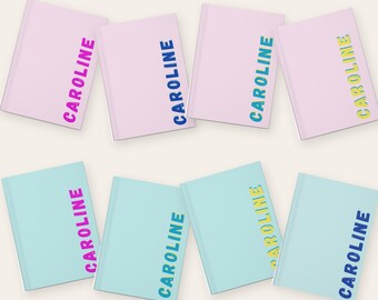 Diario de tapa dura personalizado / Cuaderno personalizado a medida