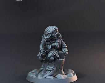 Wichtel (3 Varianten) - 32 mm Mensur - Ultrafeine 0.06 mm Detailarbeit - Schweizer Herstellung - Unbemalt - Arbiter Miniatures
