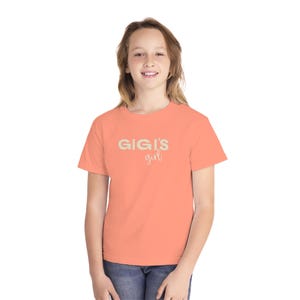 Gigi&#39;s Girl Tee| Grandmother Granddaughter Matching Shirts, Gift for Gigi, Family Tee, Grandma Shirt, Family Matching Shirt
