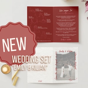 Hochzeitskarte, Einladungskarte, Wedding set, wedding bundle, card bundle, Kartenset, Design, Wedding Design, Wedding Cards, Wedding bundle