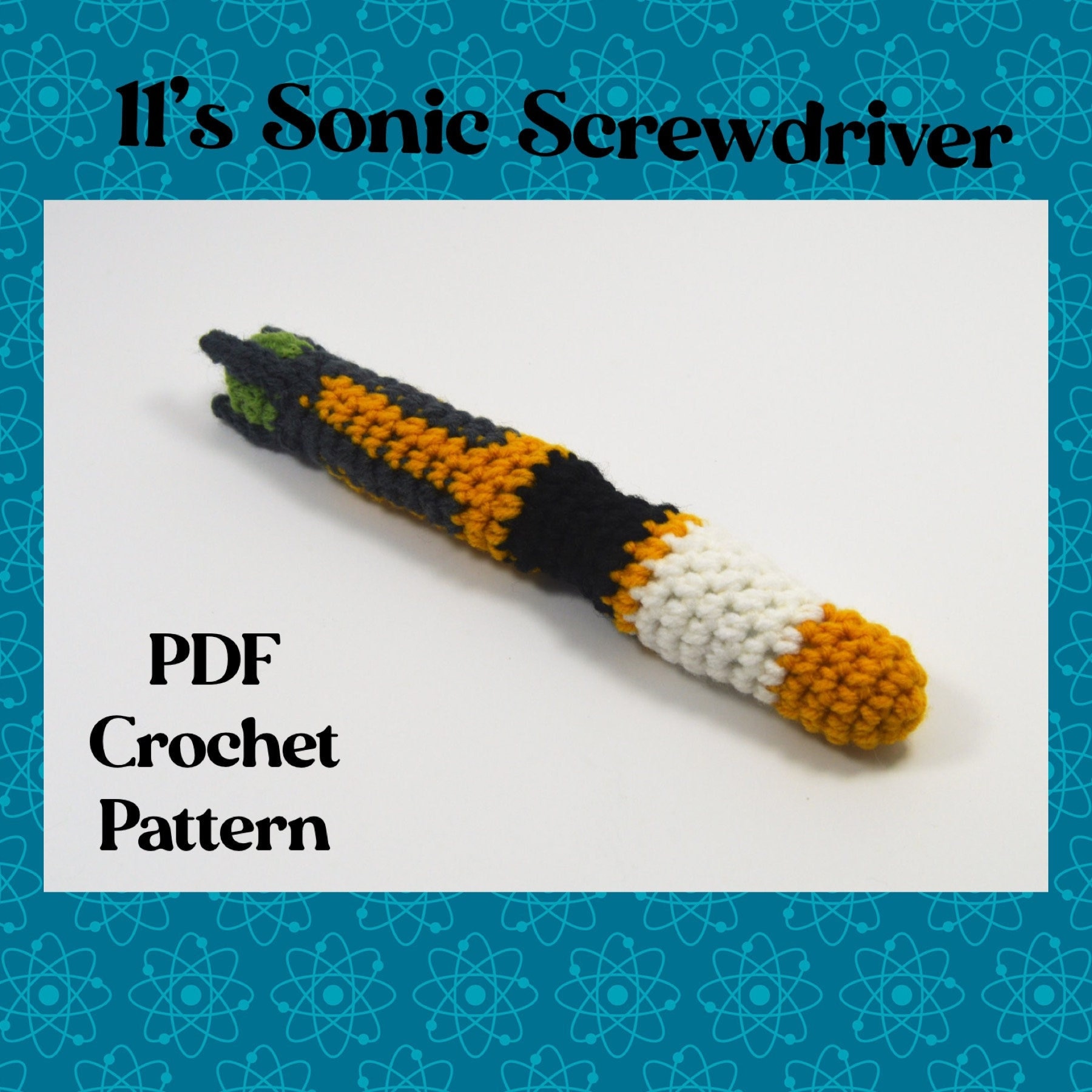 30 Sonic Crochet Patterns to Stitch for Fans of the Fastest Hedgehog 15 Doctor Who Sonic Screwdriver Crochet Pattern