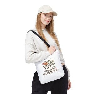 Glaube & Mode Tragetasche | Stilvoller Alltag, perfekt für Geschenke, Einkaufen, Veranstaltungen in der Kirche und den persönlichen Gebrauch