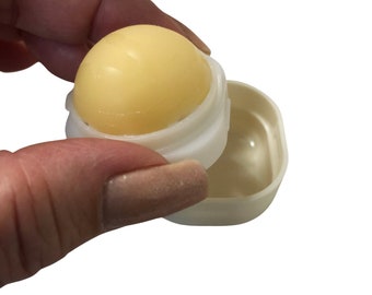 Square Lip Balm Ball Empty Plastic Beauty Containers • Lip Balm Mold Available