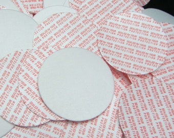 100 Press and Seal Foam Liners Tamper Leak Proof Bottle Jar Container Pressure Sensitive Sealer 58 mm (100 Pcs) 9458-100