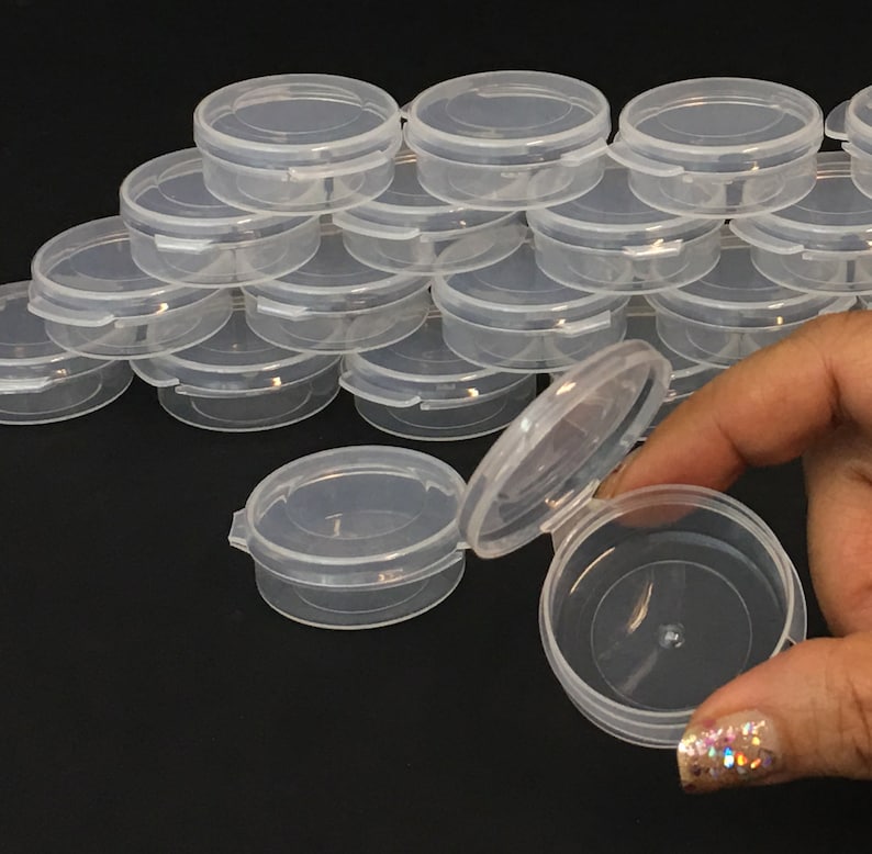 Makeup Containers Empty Plastic Cosmetic Craft Nail & Beauty Etsy