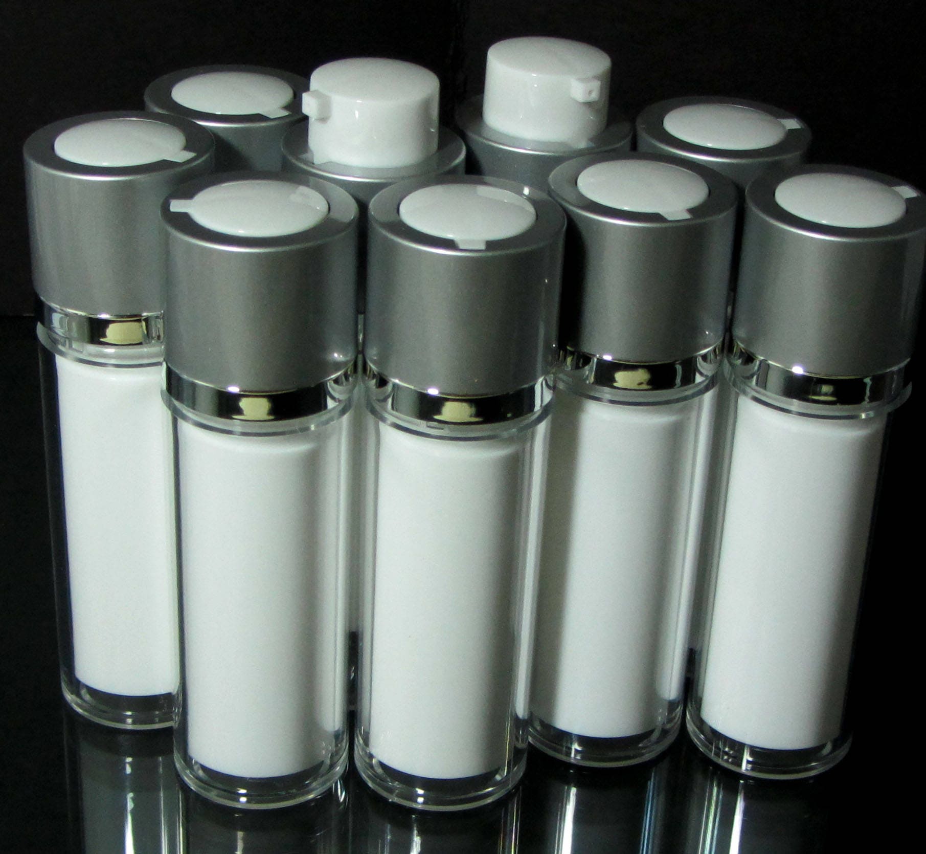 Download Airless Bottles Twist Up Pump Serum Acrylic Treatment Bottles Etsy