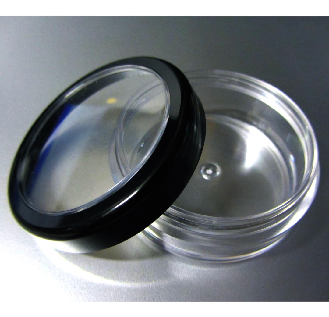 Cosmetic Jars Plastic Beauty Face Powder Makeup Round Containers 20 ...
