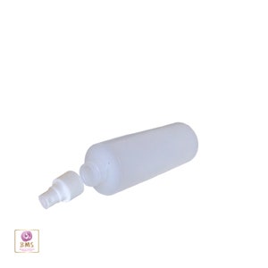 Plastic Bottles LDPE Cylinder Liquid Sprayer Bottles 8 oz. Natural (25 Bottles) 9728SW-25