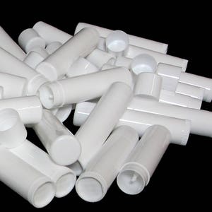 Lip Balm Tubes Empty Beauty Containers Wholesale DIY Supply White 0.15 oz. (100) 9160-100